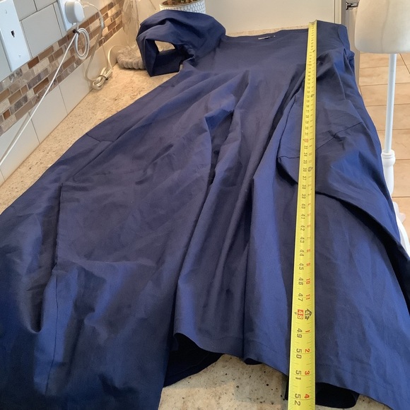 Giselle Shepatin Navy Blue Women's Dress Size 2 (Medium) Lagenlook - Picture 8 of 9